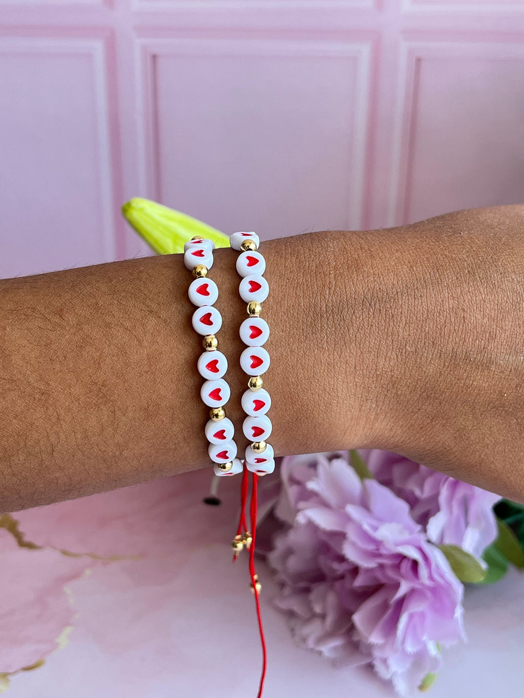 Set de pulseras " AMOR Y AMISTAD"