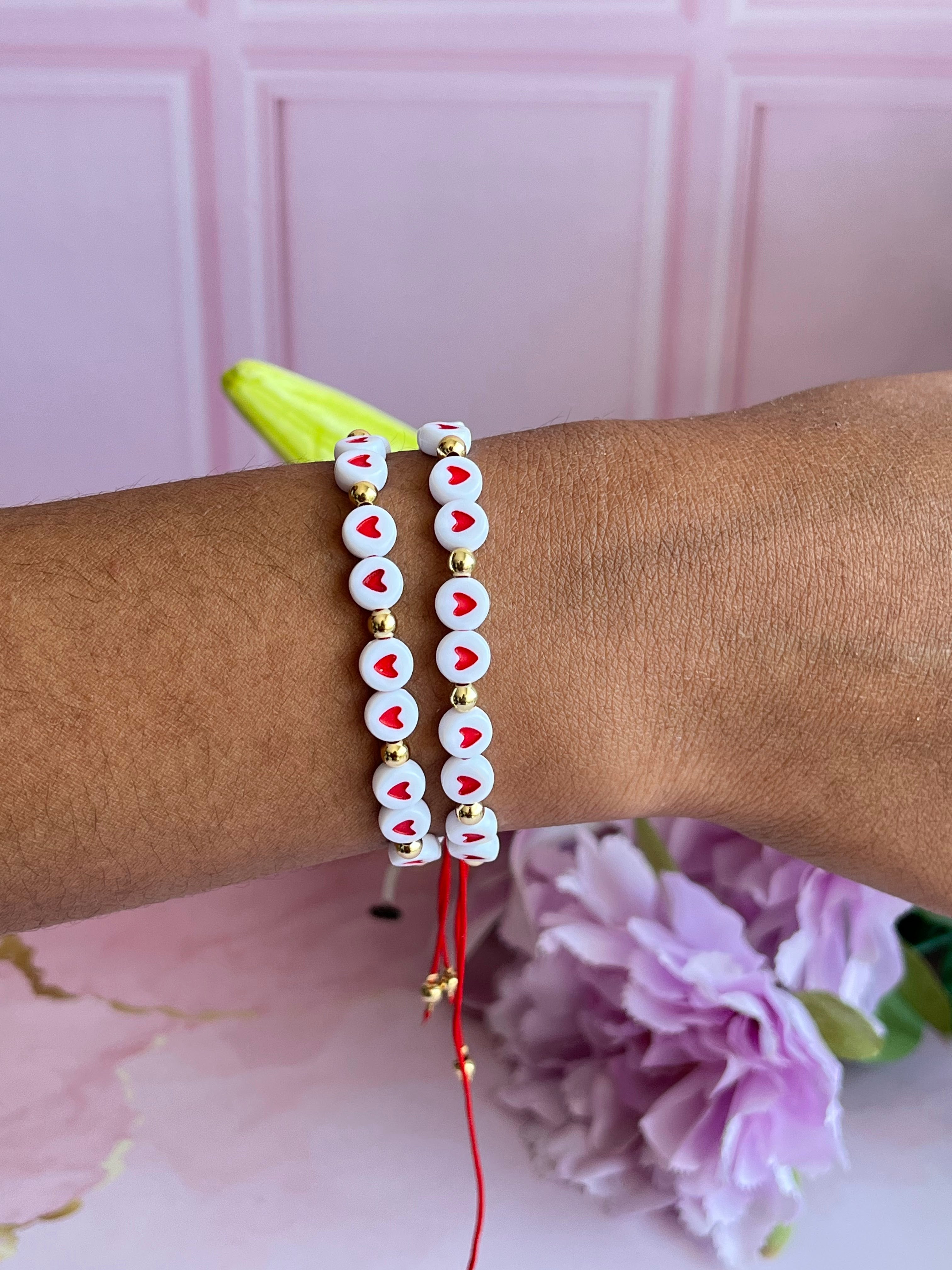Set de pulseras " AMOR Y AMISTAD"