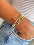 Set de pulseras "LUZ PERLA"