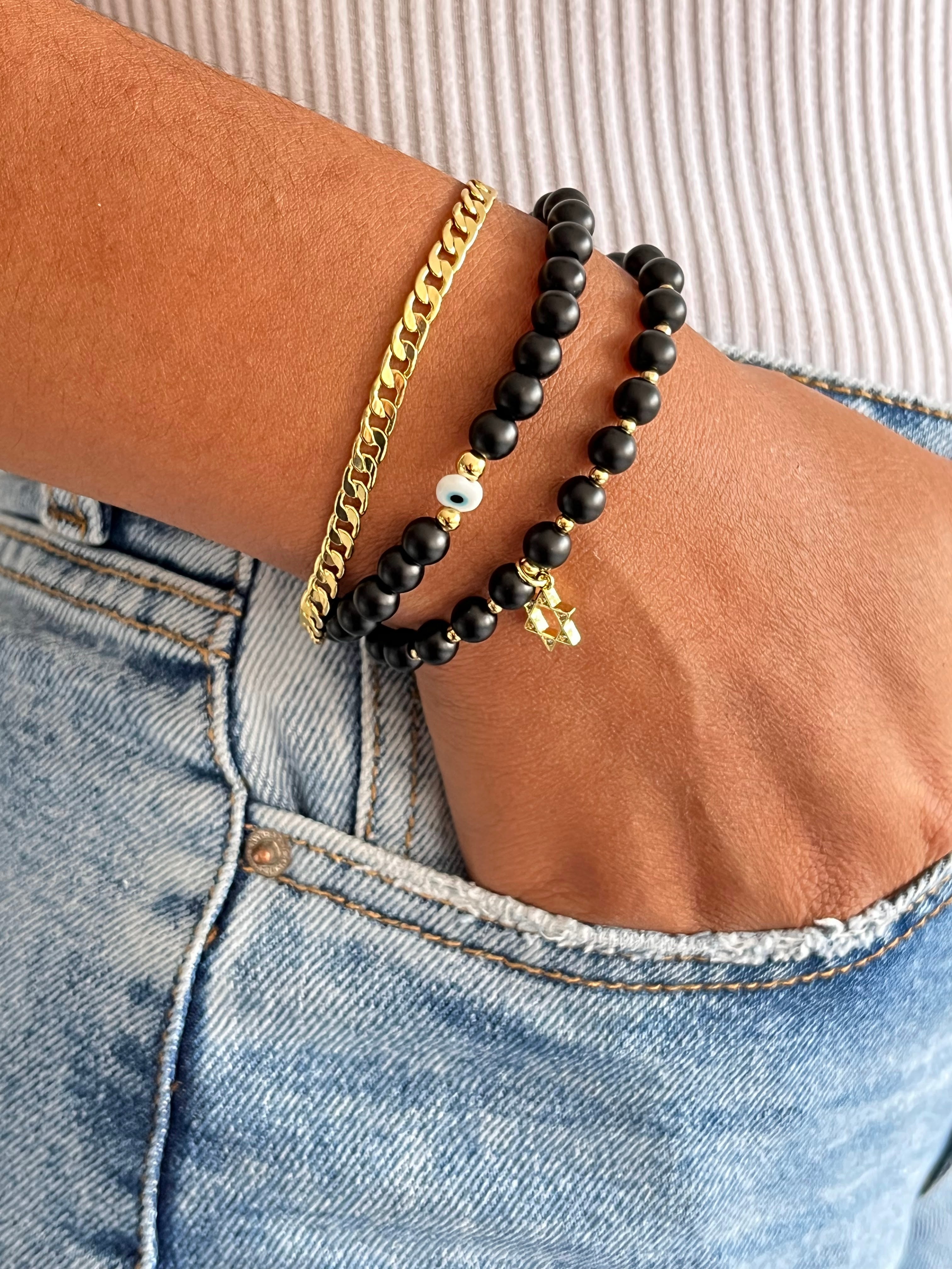 Set de pulseras "Aura de ONIX"