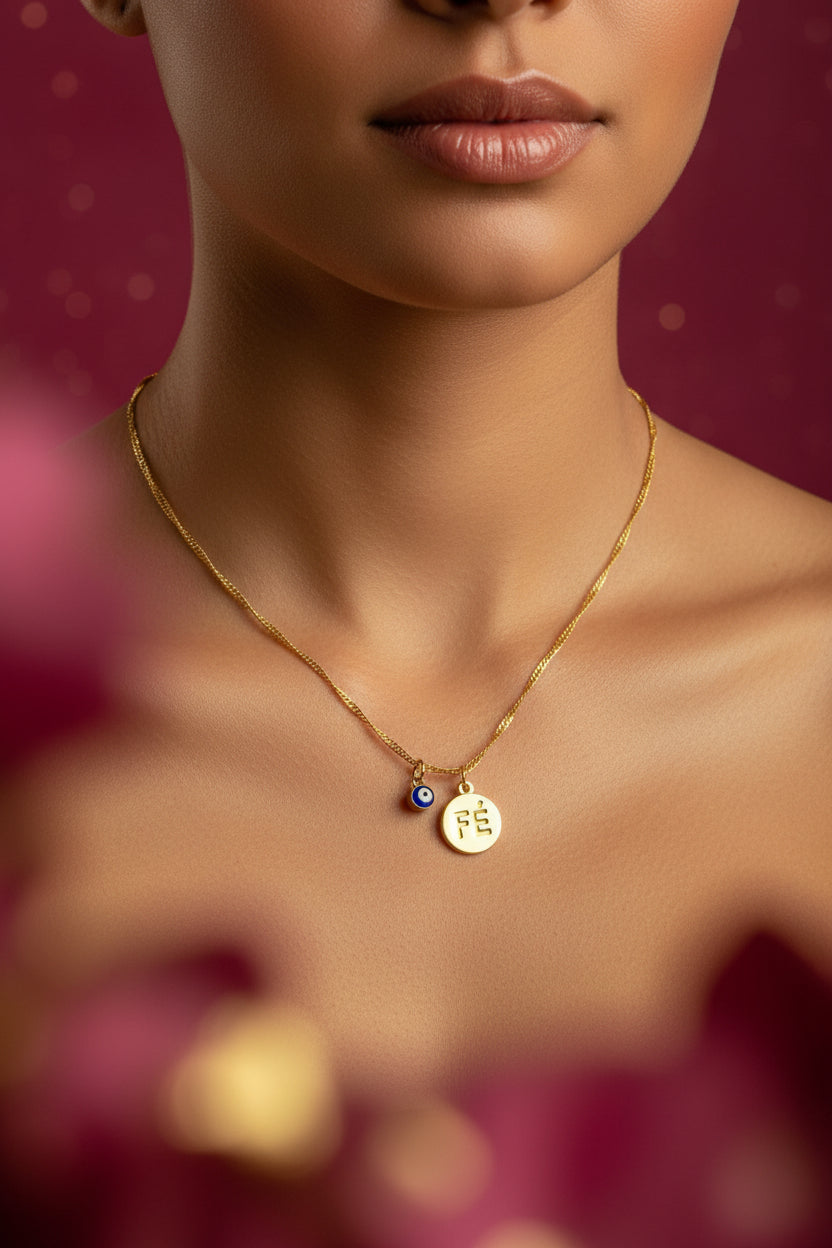 ✨ Collar Luz de Fe y Protección