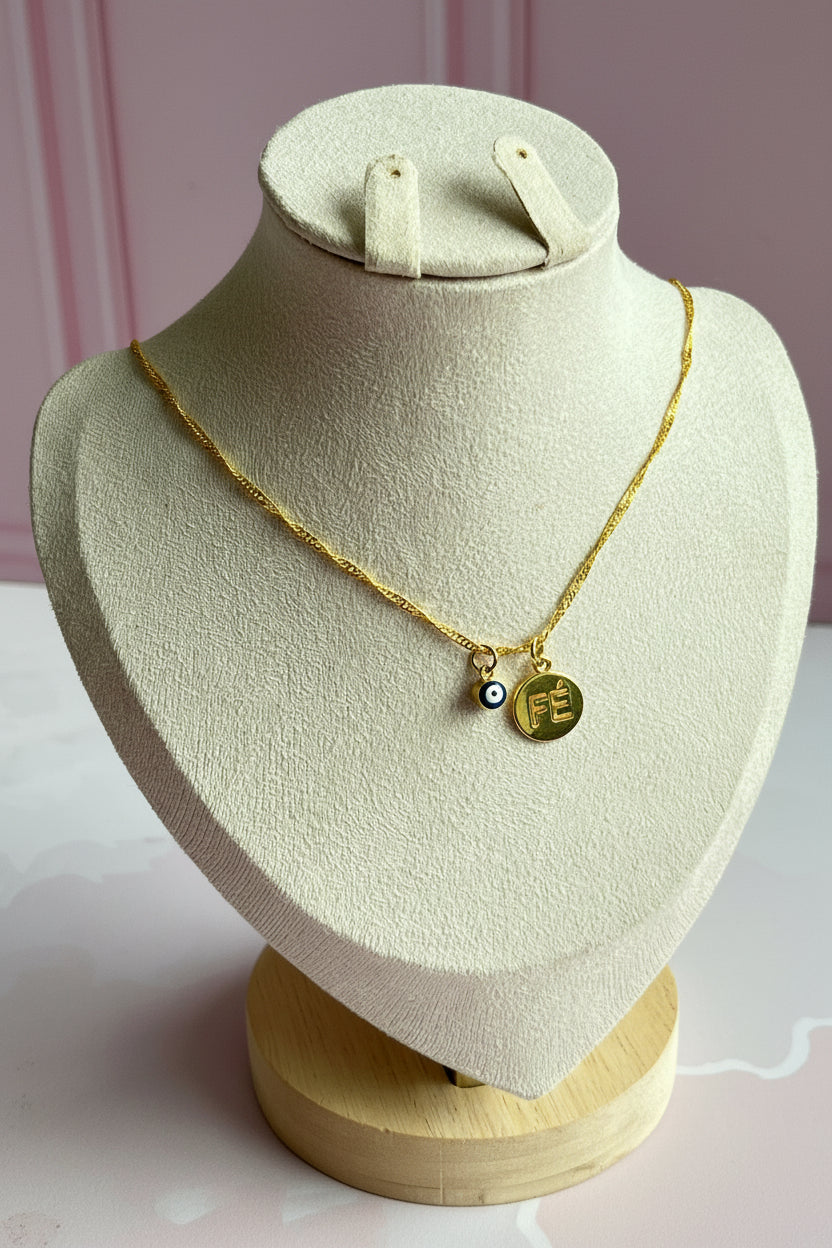 ✨ Collar Luz de Fe y Protección