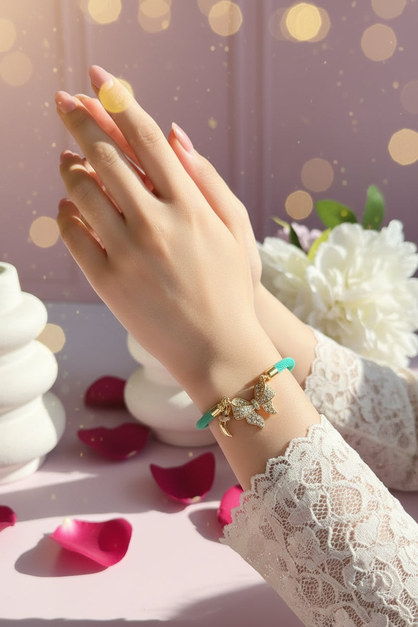 🎀 Pulsera Sueño Esmeralda